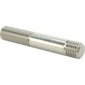 Bsc Preferred 18-8 Stainless Steel Vibration-Resistant Stud Threaded on Both Ends M10 x 1.5 mm Thread 62 mm Long 92386A924